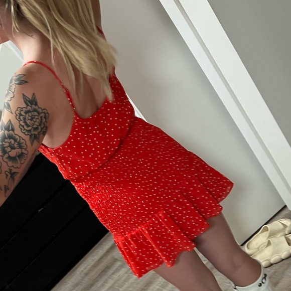 Red Polka Dot Dress - Picture 5 of 7